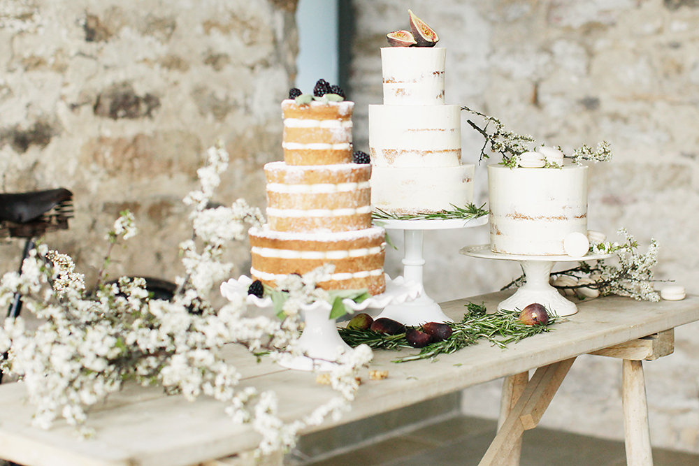 Vintage Rustic Wedding Cake Ideas