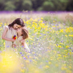 Botanicals Flower Girls in Field