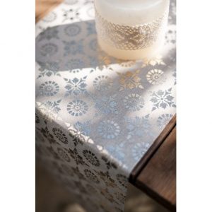 Silver Wedding Table Runner